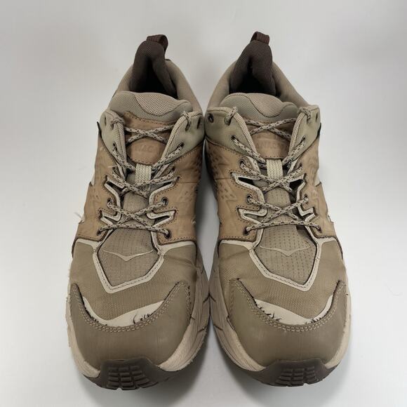 Hoka One One Anacapa Low GTX Trail Running Mens Size 11.5 D Tan Brown Goretex - Picture 10 of 10
